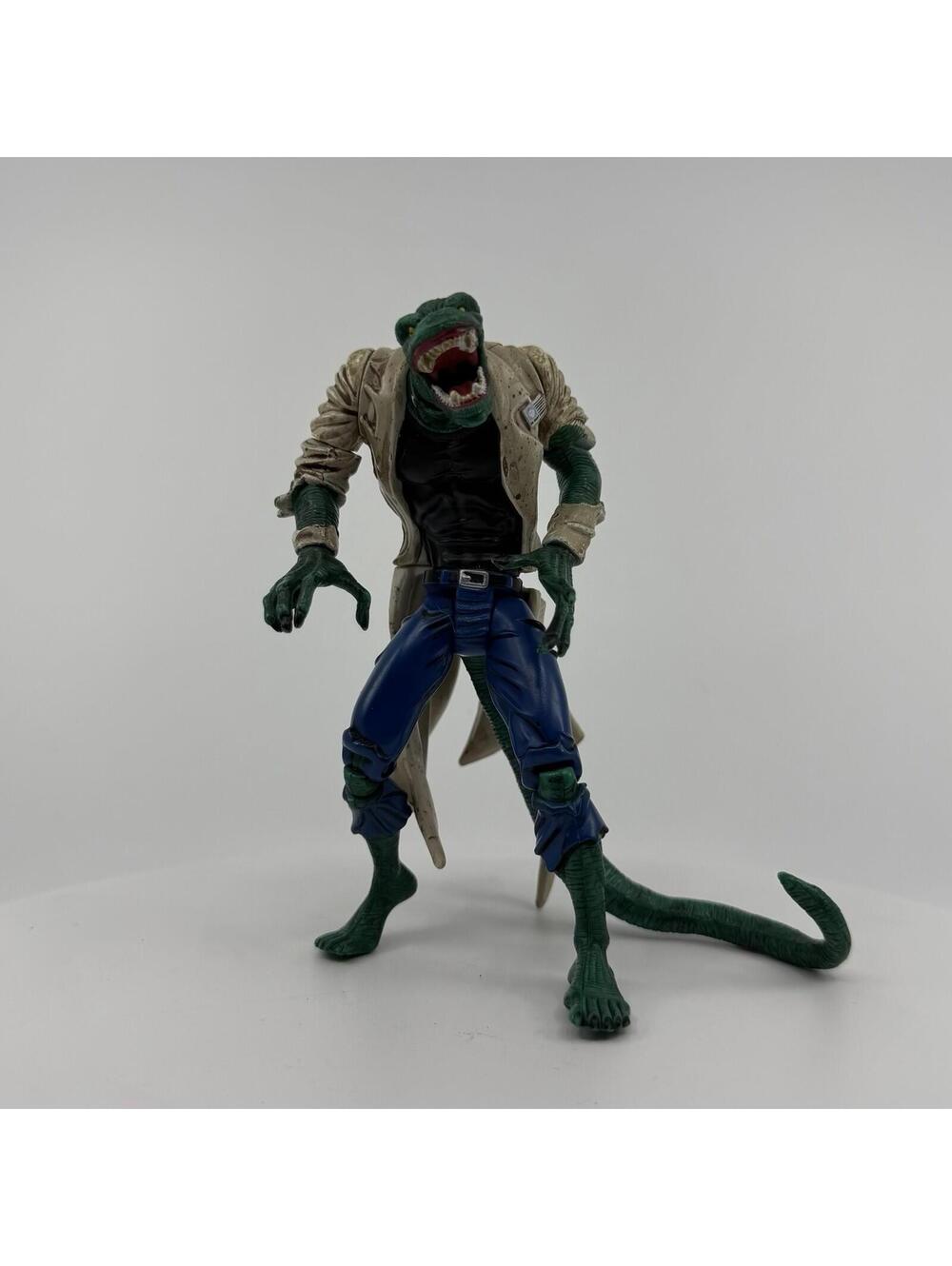 Toybiz 1997 Spiderman Lizard Dr Curt Connors Marvel Poseable 6" Action Figure